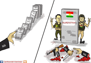 பலப்பல மத்தியதரைக்கடல் நாடுகளின் நகரங்கள், அவர்களின் யுத்ததளவாடங்கள் ததும்பி வழியும் ராணுவங்கள் - ஐஎஸ் அரைகுறைகளுக்கு வீழ்ந்ததற்கும் - ஆனால், கர்ட்கள் அப்படியாகாததற்கும் - கர்ட்களின் ஞானம் செறிந்த, தளராத தலைமைதான் காரணம்...